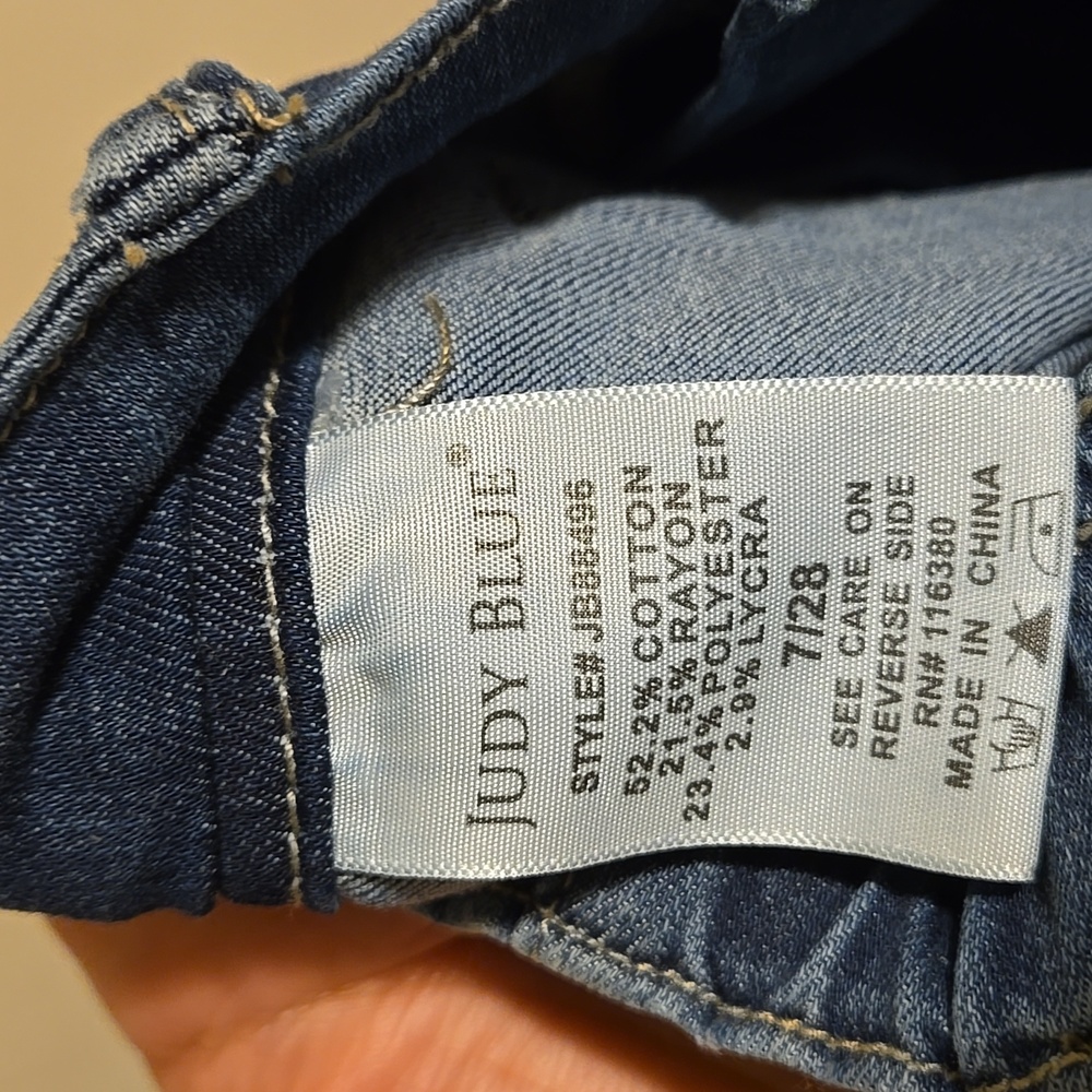 Judy Blue Drawstring Skinny Jeans - Picture 5 of 5